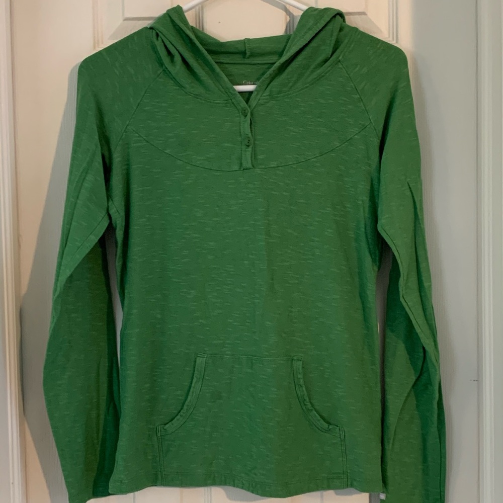 Lightweight Green Columbia Hoodie
